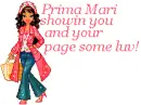 mari showin love