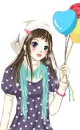 GIRL WITH BALLOONS