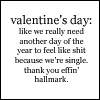 Single on Valentines Day