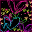 Neon Hearts