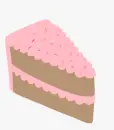 pink cake