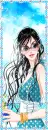 blue girl