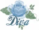Diva's Blue Rose