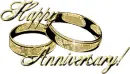 rings  - happy anniversary