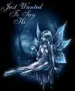 Blue anime girl