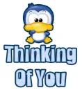 thinking of you penguin
