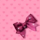 purple bow