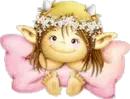 Cute baby elf