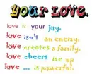 Your love
