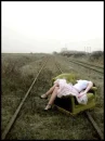 Girl in chair