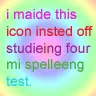 I Made This Icon