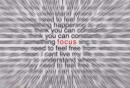 focus