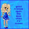 open the door when it's locked