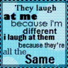 the same