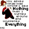 nothing.... evrything
