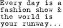 fashion show