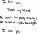 i luv u