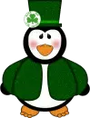 St.Patricks Day Penguin