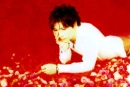 Gackt amoungst the petals.