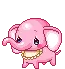 pink baby elephant