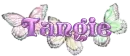 Tangie, butterflies