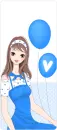 blue balloons