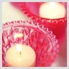 Candles in Pink