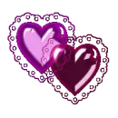 Purple hearts