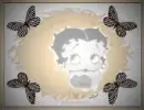 Betty Boop with butterflys