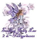 Fairyprincess Sending Fairy Luv to You - Lavender Fairy