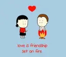friendship on fire