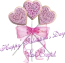 happy valentine's day love crystal