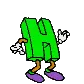 green dancin h