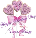 happy valentine's day from kristy