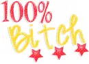 100% bitch
