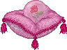 cute pink globe