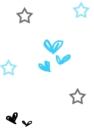 hearts and stars