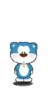 blue bear