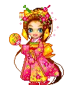 pink cute princess kimono