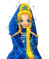 nice cute blue pretty beautifull without text doll