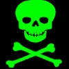 neon skull
