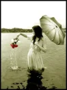 girl with umbrella 