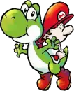 Yoshi and Baby Mario
