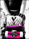 Sk8ter w/pink board