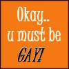 Okay you must be 