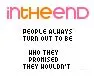 In the End