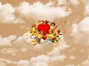 Cupids in the clouds