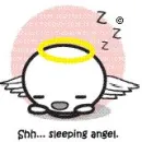 Shh Angel Sleeping