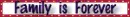 Family is forever