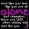 alone